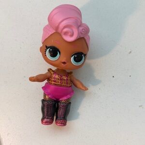 L.O.L. Surprise! Pink Hair Doll with Black Boots